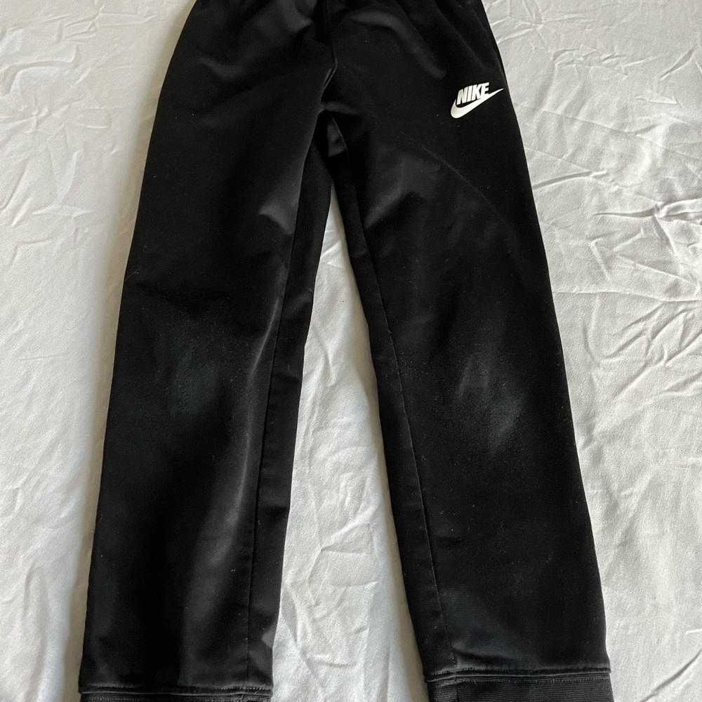 Nike Black Fleece Joggers with Elastic Waistband
